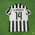 Juventus 2014 2015 Retro Jersey – Fernando Llorente 14- – Back View