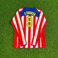 Atlético Madrid 2004-2005 Spider-Man Long Sleeve Retro Football Jersey – Fernando Torres #9 – Back View