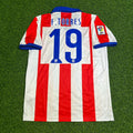 Atletico Madrid 2014-2015 Home Retro Football Jersey – Fernando Torres – Back View