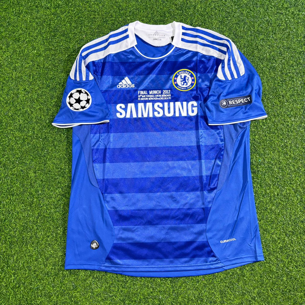 Fernando Torres Chelsea 2012 Champions League Final Football Jersey – Front View