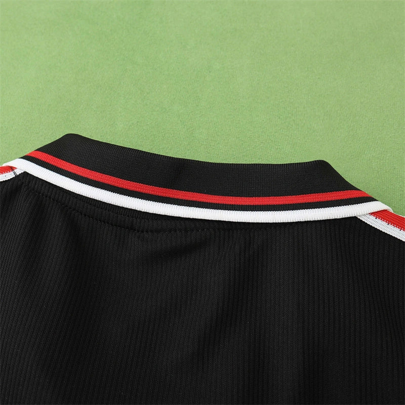 Manchester United F.C 1998 Season Black Away Retro Jersey – 7