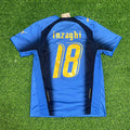 Filippo Inzaghi Italy 2006 World Cup Final Retro Football Jersey – Back View