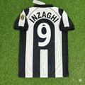 1997/98 Filippo Inzaghi 9 - Juventus Home Retro Football Jersey – Back View