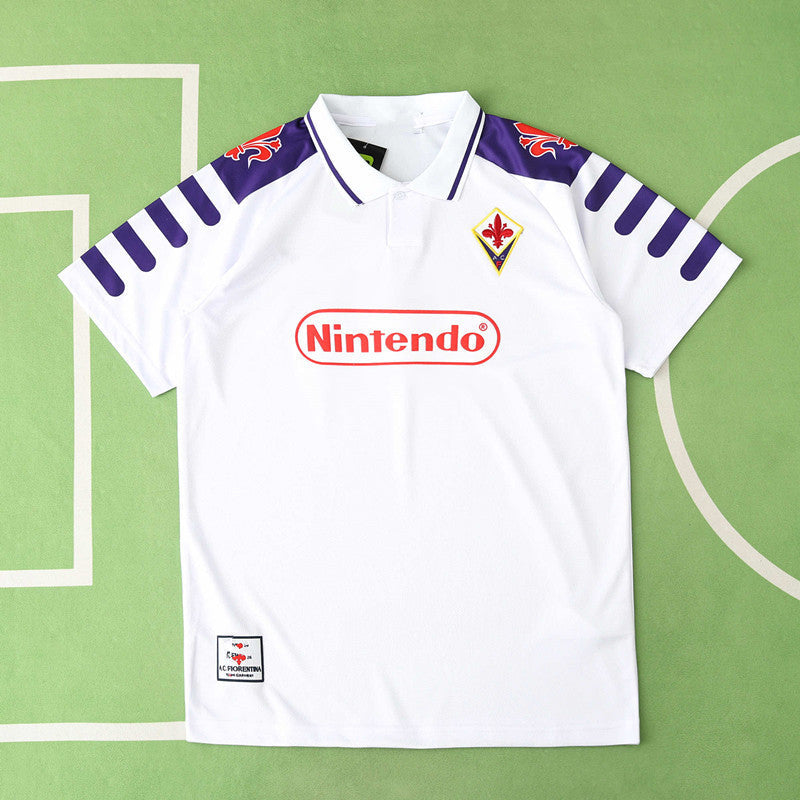 1998 Fiorentina Season Retro Football Jersey – Back View