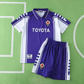 1999/00 Fiorentina Home Kids Retro Football Jersey – Back View