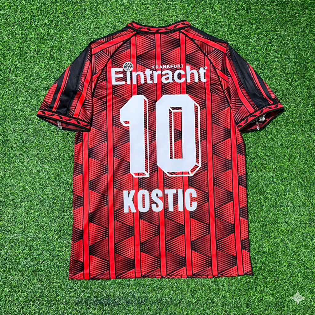 Filip Kostić 10- Eintracht Frankfurt Retro – Back View