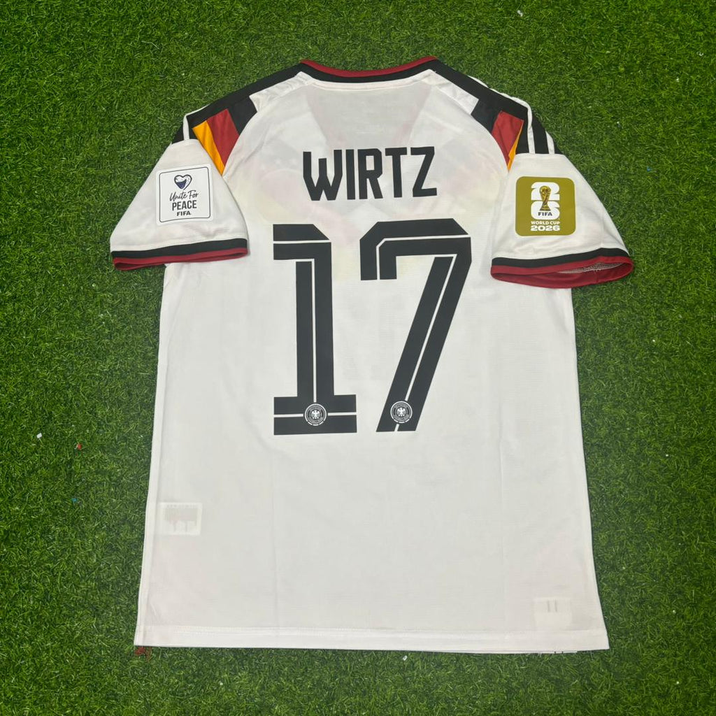 Germany 2026 World Cup Home Jersey – Florian Wirtz – Back View