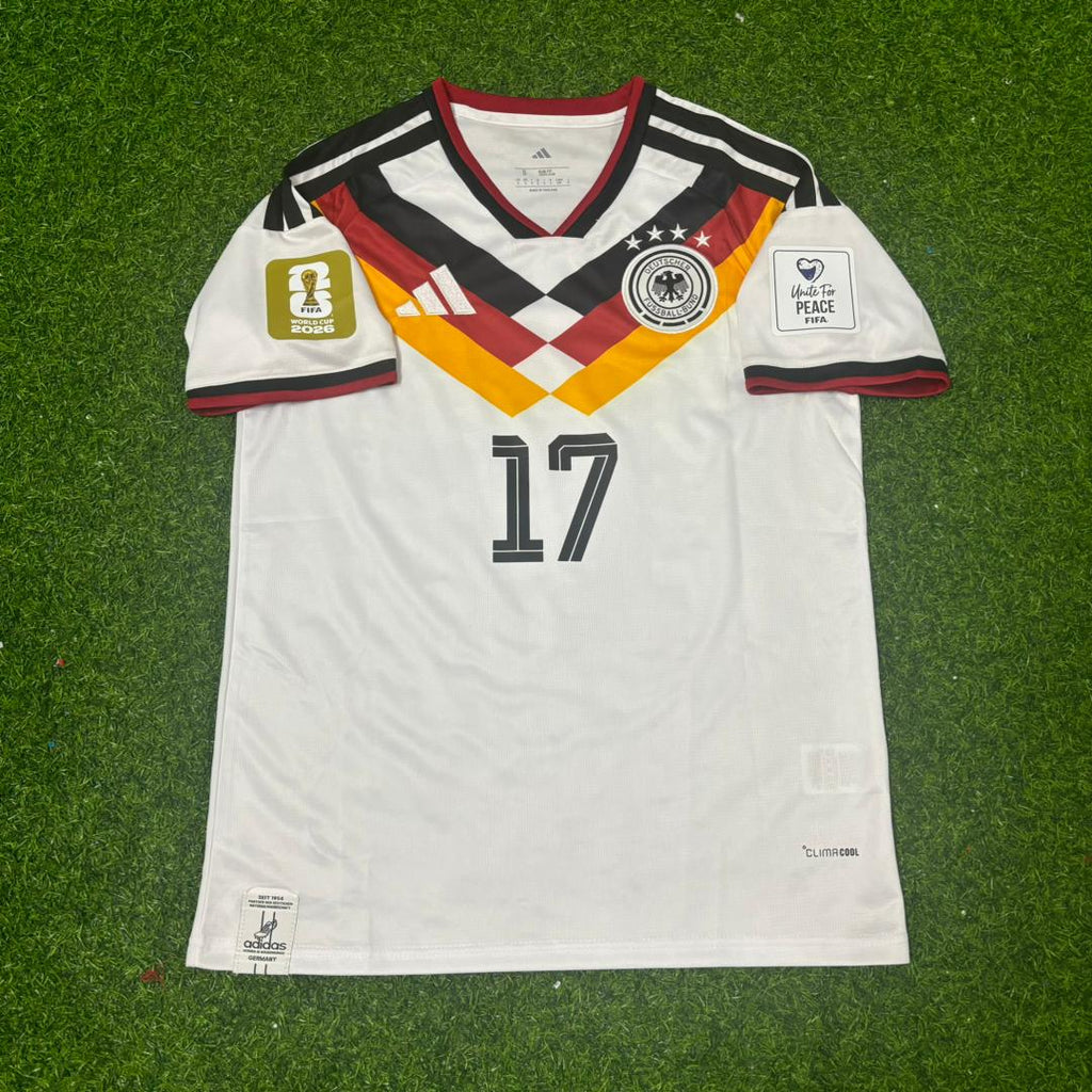 Germany 2026 World Cup Home Jersey – Florian Wirtz – Front View