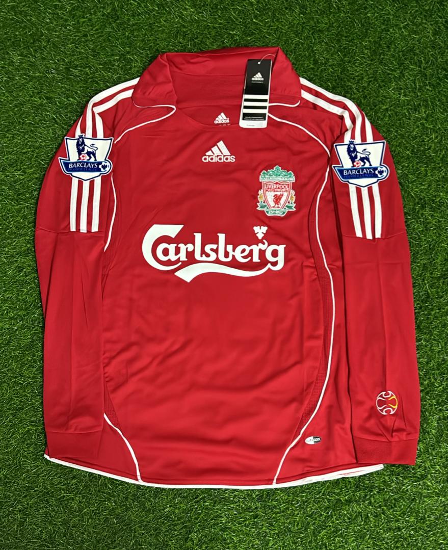 Florian Wirtz – Liverpool 2007 Athens Champions League Final Retro Kit Jersey – Front View