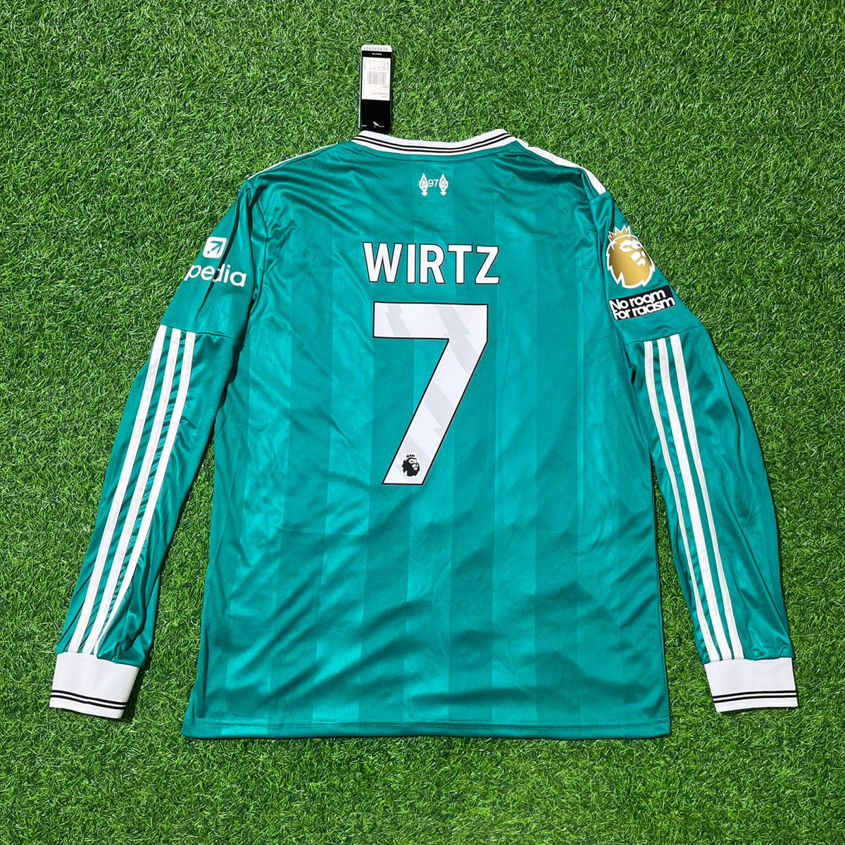 Liverpool 2025 New Season Away Long Sleeve Football Jersey – Florian Wirtz – Back View