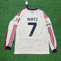 Liverpool 2025 New Season Away Long Sleeve Football Jersey – Florian Wirtz – Back View