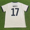 Florian Wirtz Germany 125 Year Special White Football Jersey – Back View