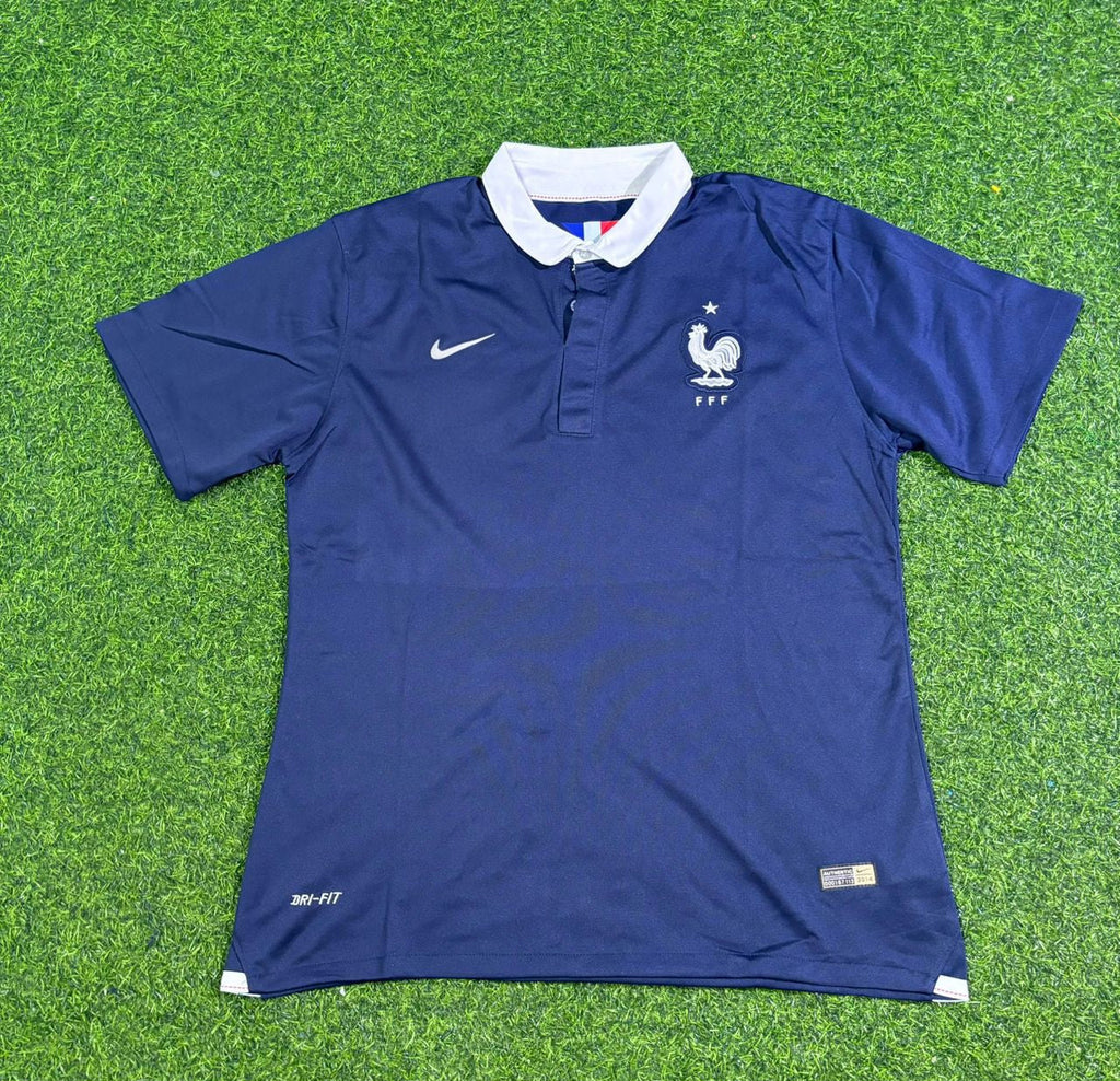 2014 France World Cup Karim Benzema #10 Football Jersey – Front View