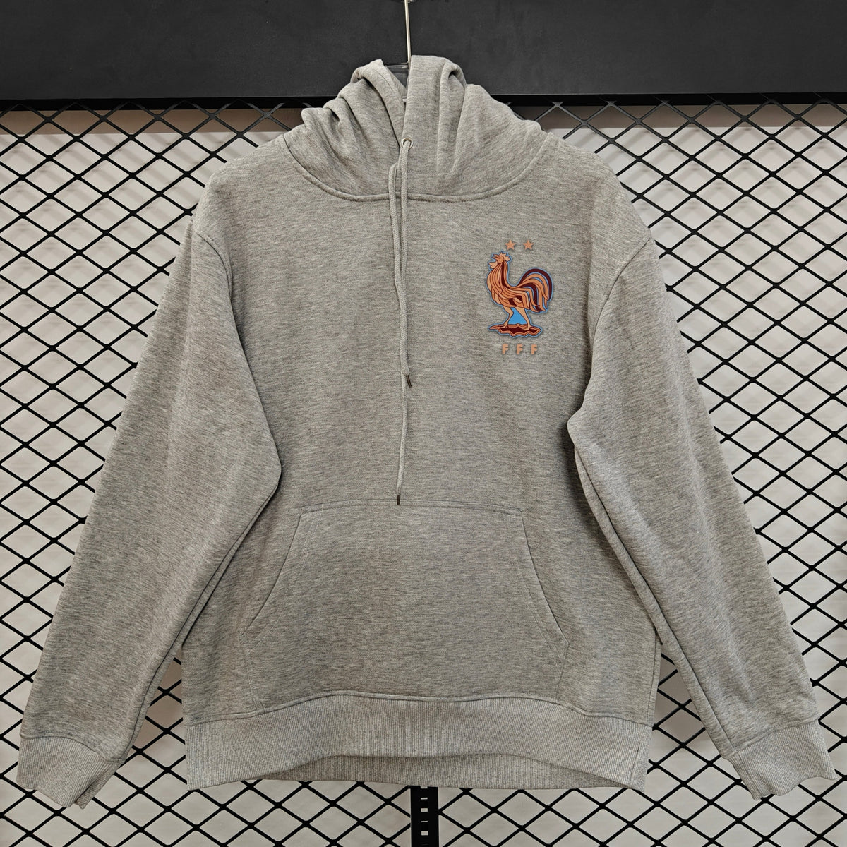 France - Hoodie Winter Fleece- Football Kapuzenpullover – 6