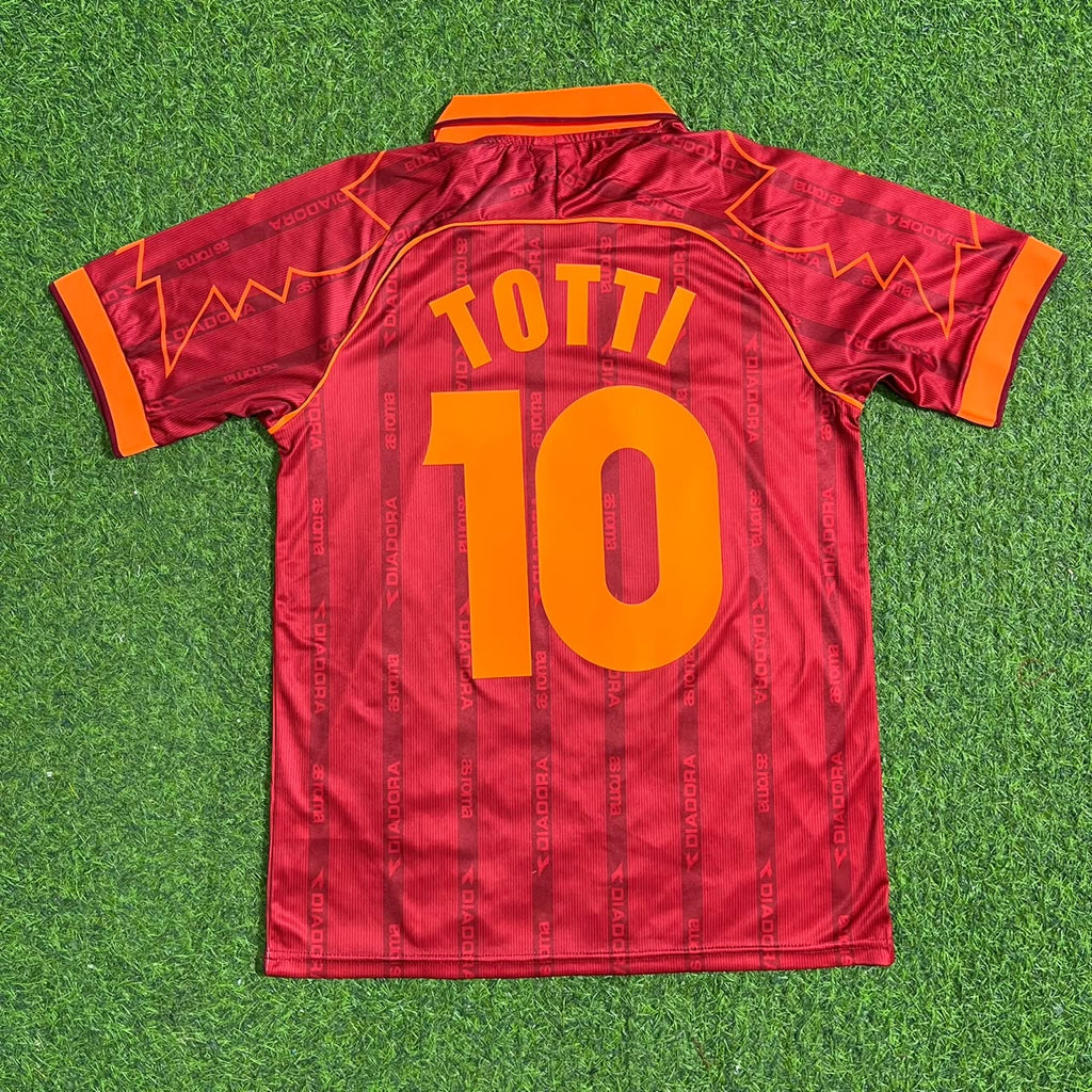 Francesco Totti 1999/00 Retro Football Jersey – Back View