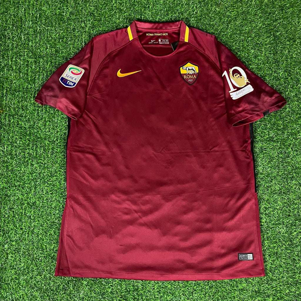 Francesco Totti 2017 Final Season Retro Football Jersey – Front View