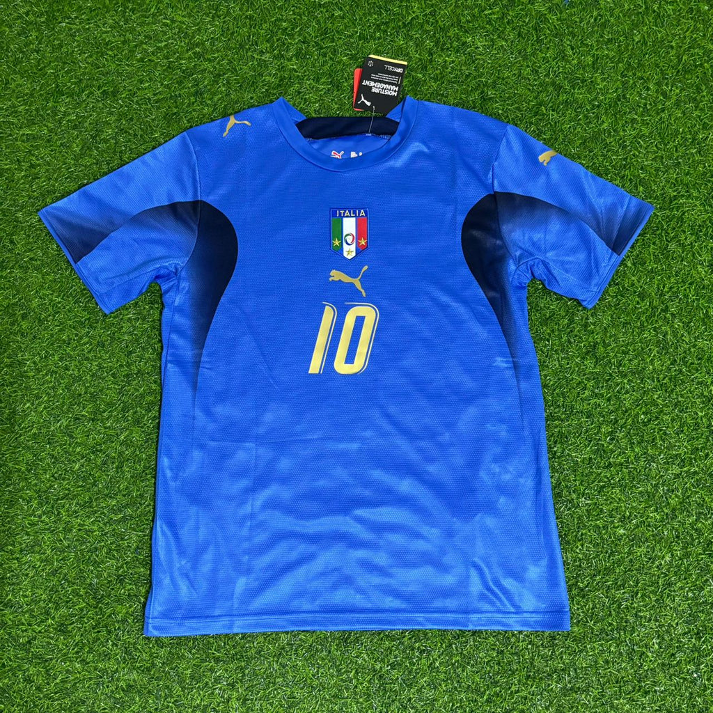 Francesco Totti 2006 World Cup Italy Retro Jersey – Front View