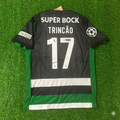 Francisco Trincão 17- Sporting Lisbon Home Green Jersey – Back View