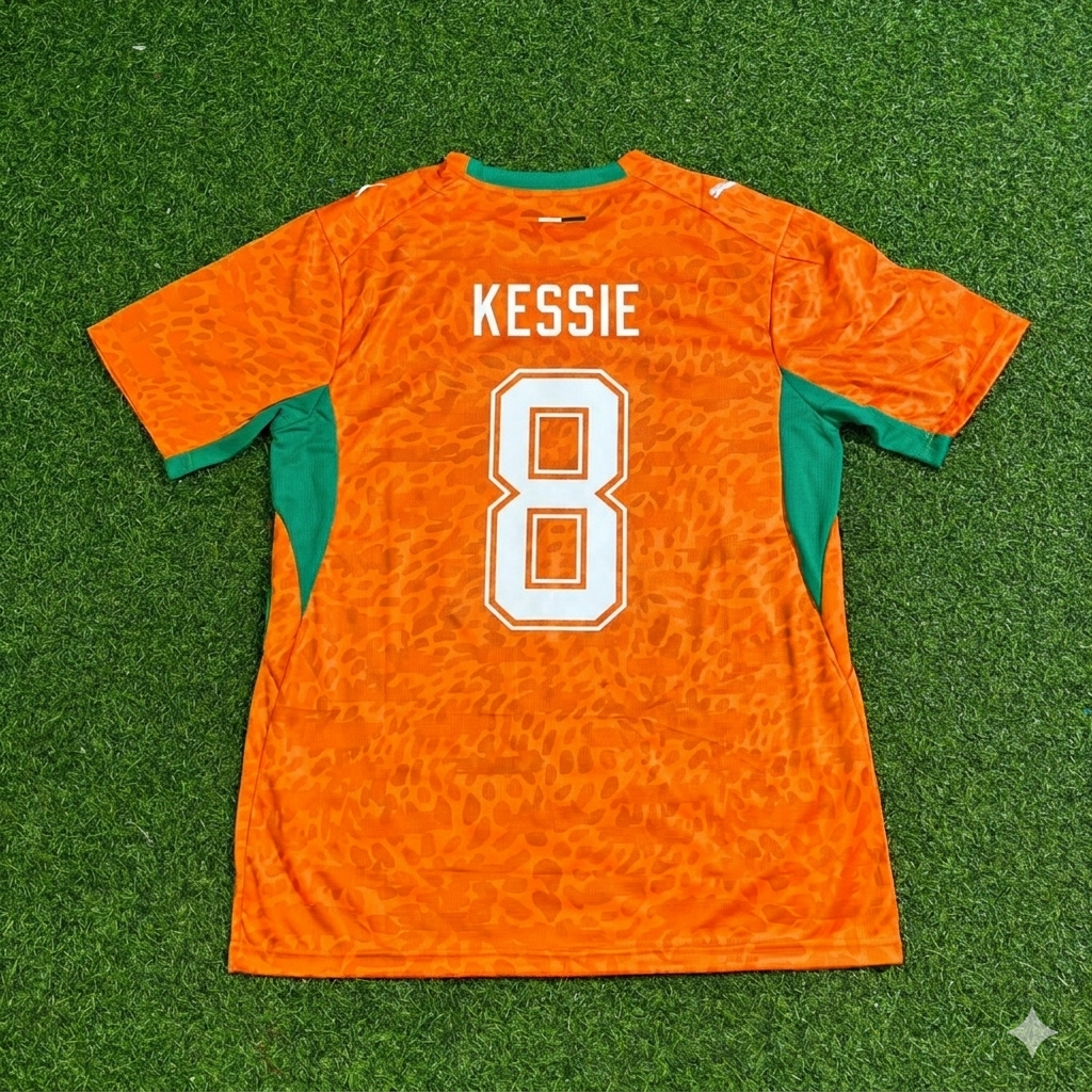 Franck Kessie Ivory Coast World Cup 2026 Football Jersey – Back View