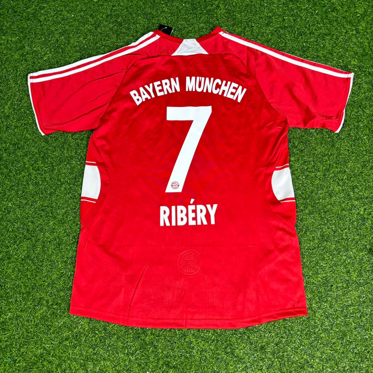 Franck Ribery Munich 2007–2009 Retro Football Jersey – Back View