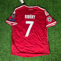 Frank Ribery 7- Bayern Munich 2013 Champions League Wembley Final Jersey – Back View