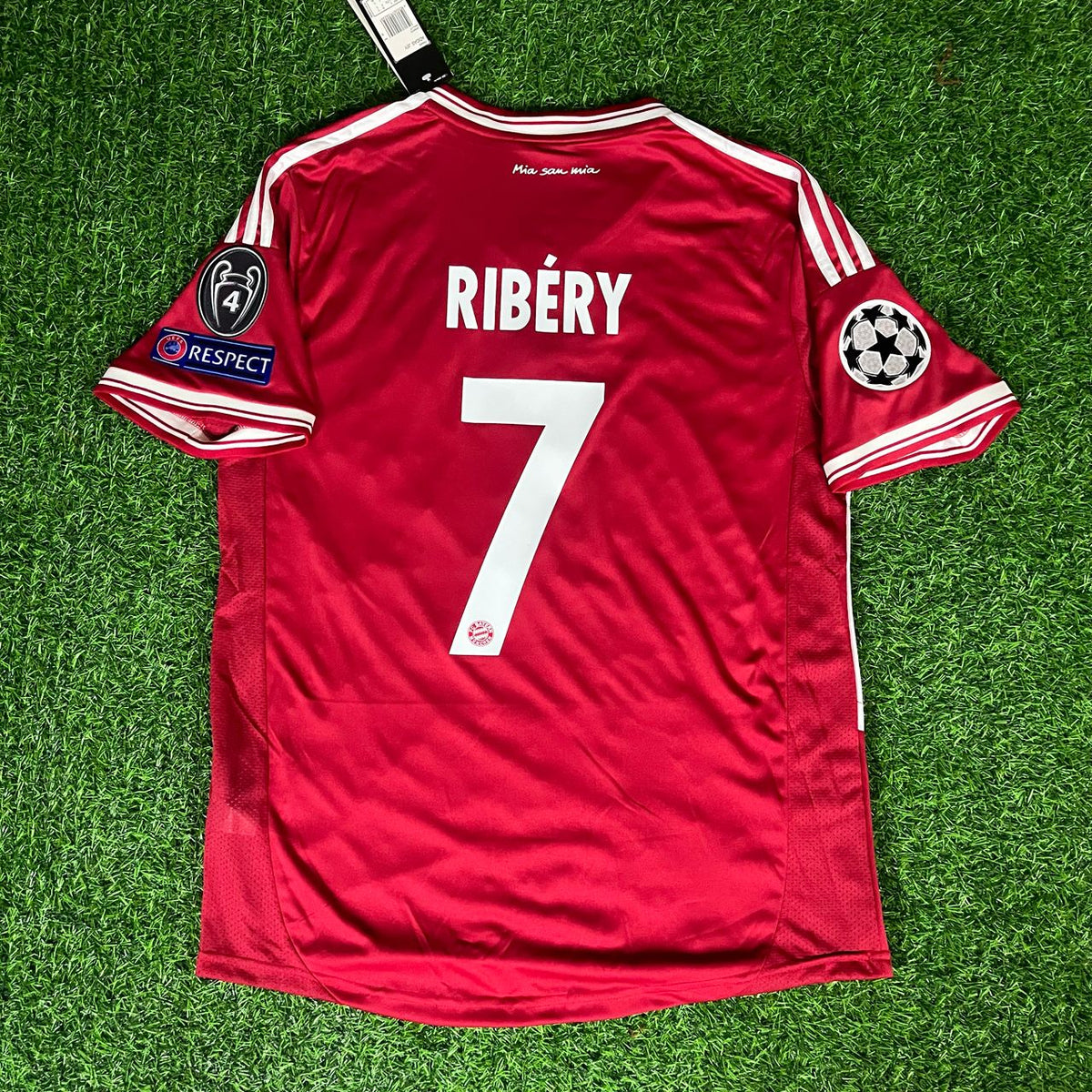 Frank Ribery 7- Bayern Munich 2013 Champions League Wembley Final Jersey – Back View