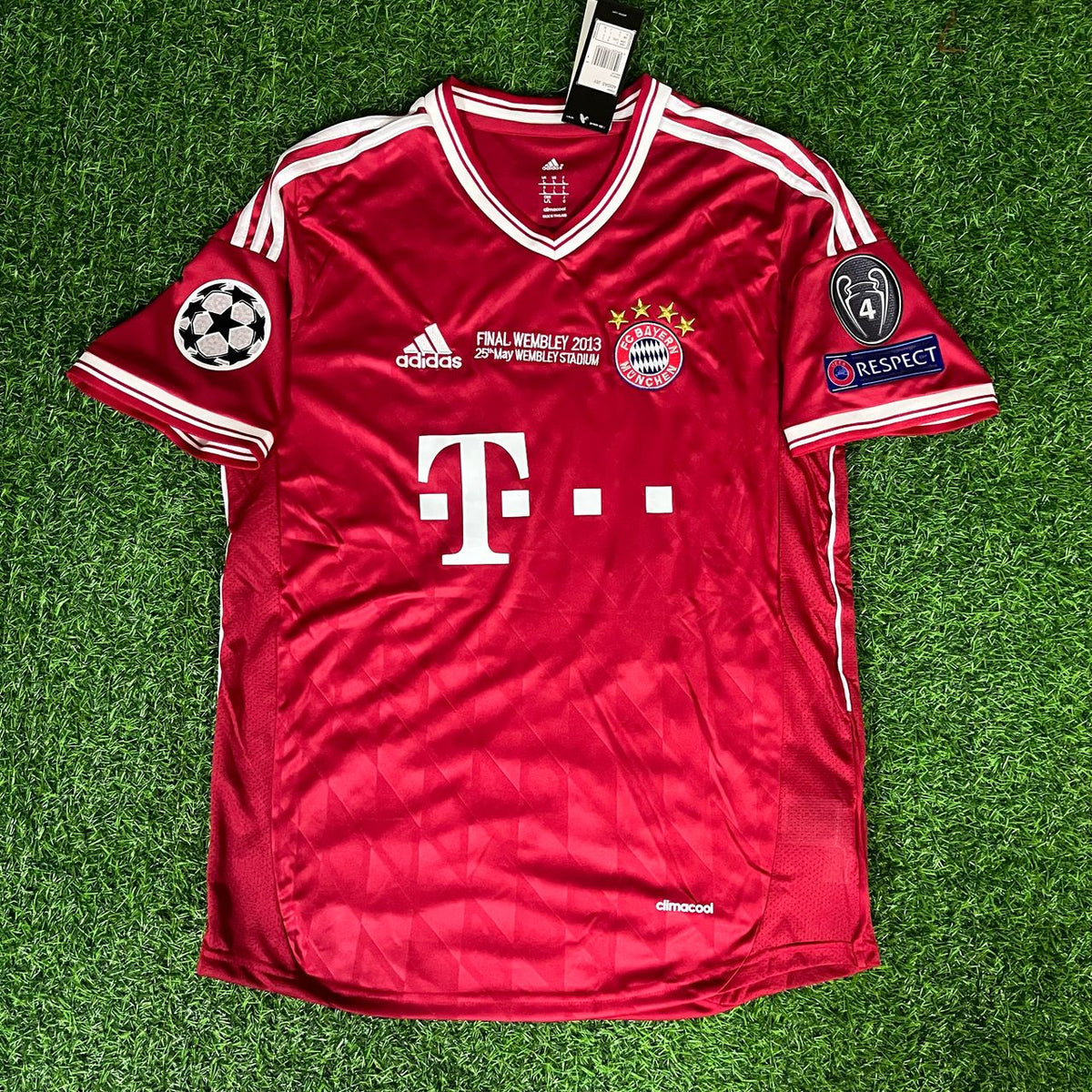 Frank Ribery 7- Bayern Munich 2013 Champions League Wembley Final Jersey – Front View
