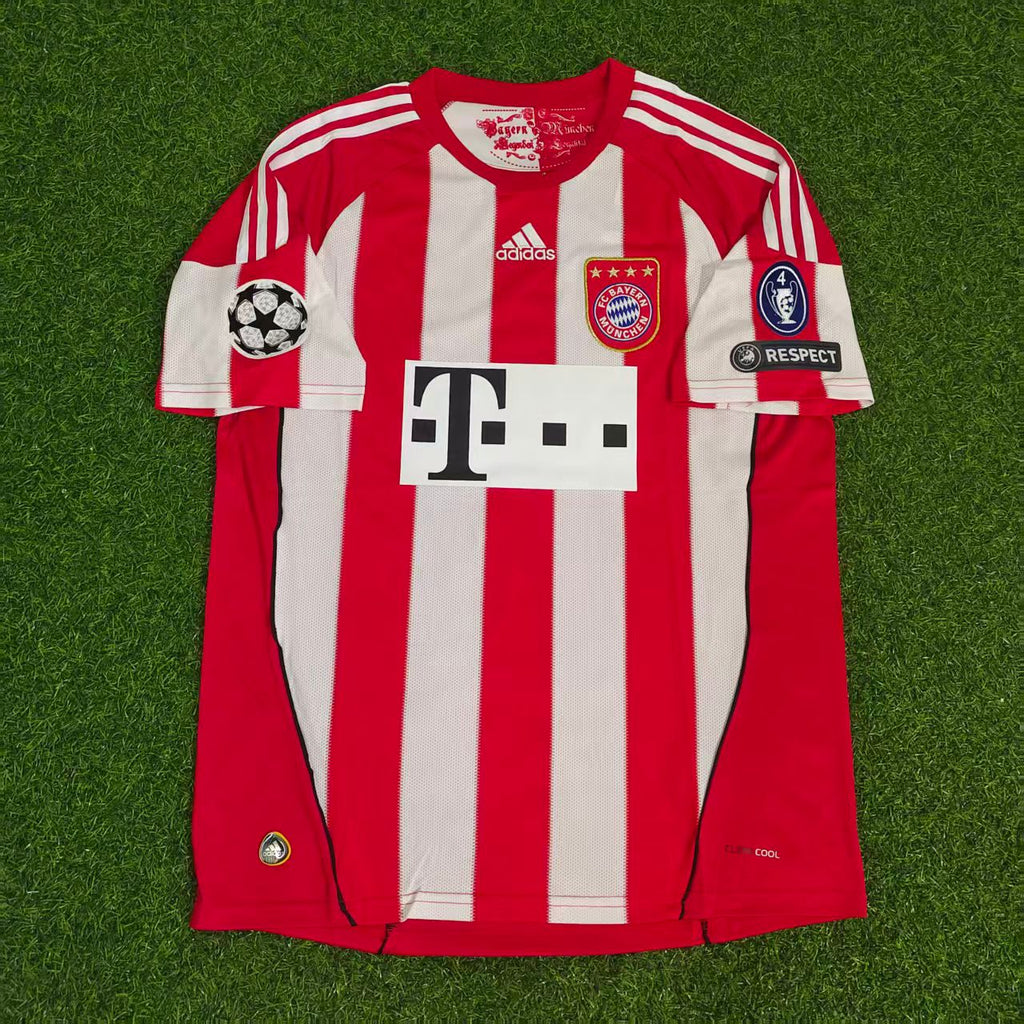 Franck Ribery Bayern Munich 2010/11 Home Jersey – Front View