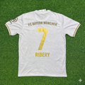 Franck Ribery #7 FC Bayern München 125 Years Anniversary Special-Edition White Football Jersey – Back View