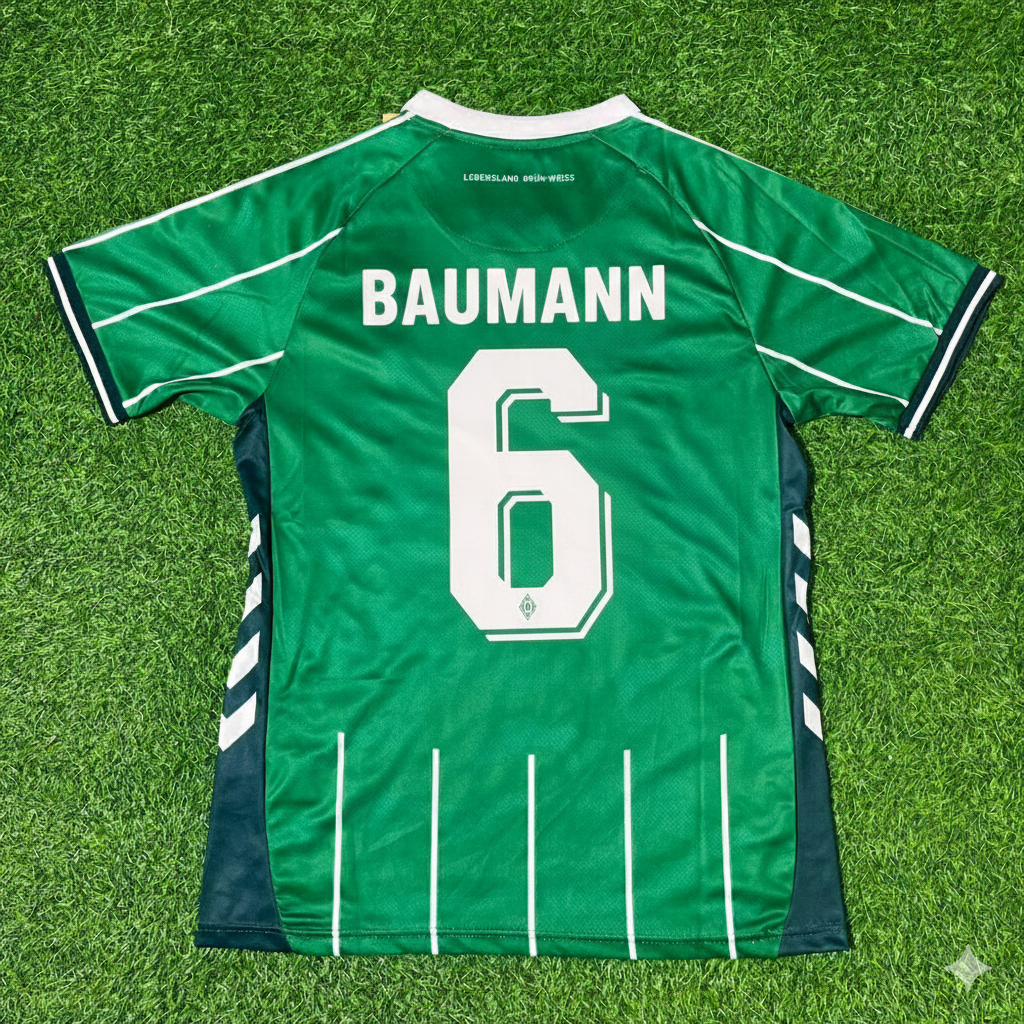 Werder Bremen Special Football Jersey – Frank Baumann – Back View