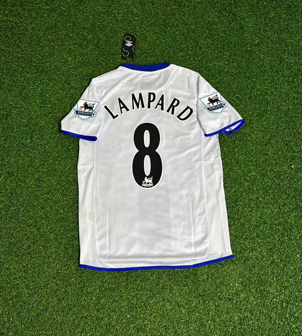 Frank Lampard Chelsea 2004 Retro Football Jersey – Back View