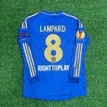 Frank Lampard Chelsea 2013 Europe League Final Amsterdam Blue Retro Football Jersey – Back View