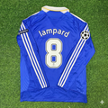 Frank Lampard Chelsea 2008 Champions League Final Long Sleeve Football Jersey – Back View