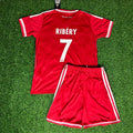 2013 Frank Ribery Bayern Munich Final Kids Kit Football Jersey for Children – Back View