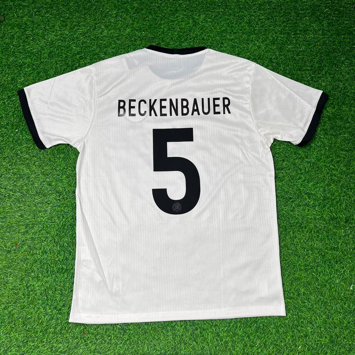 Franz Beckenbauer Deutschland 125 Jahre Sonderedition Weißes Germany Fußballtrikot Paradise Edition – Back View