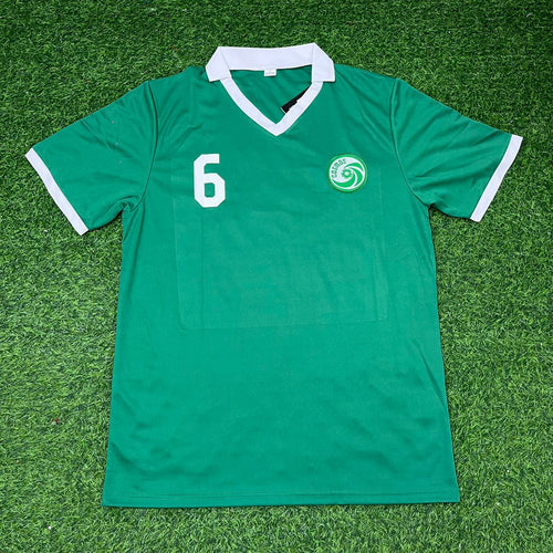 1977/80 Franz Beckenbauer New York Cosmos Green Retro Football Jersey – Front View