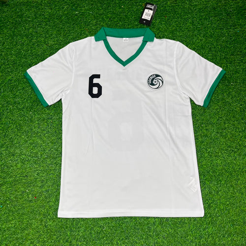 1977/80 Franz Beckenbauer New York Cosmos White Retro Football Jersey – Front View