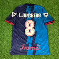 Fredrik Ljungberg 8 – Arsenal Retro Kit Jersey – Back View