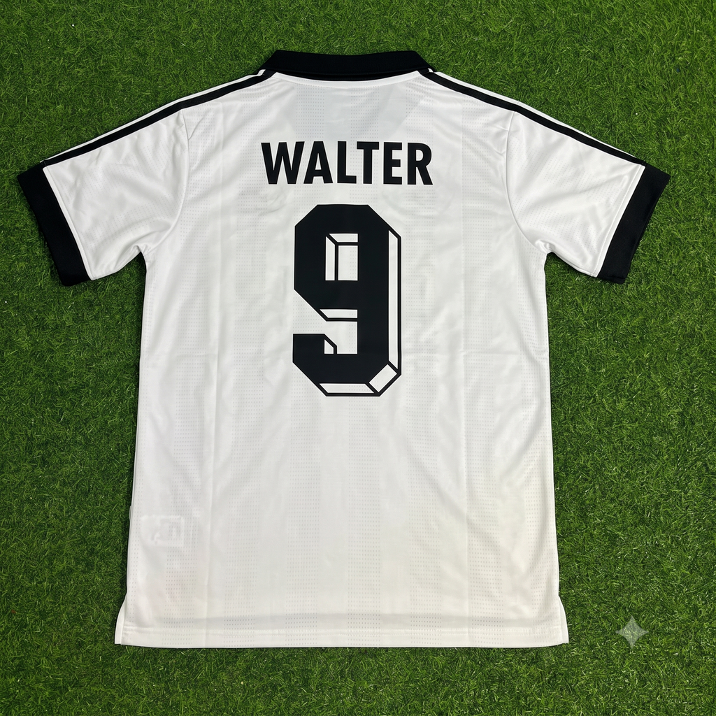 Fritz Walter Deutschland 1992 Retro Polo – Back View