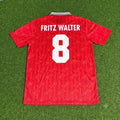 Fritz Walter FC Kaiserslautern Commemorative Retro Fußballtrikot Jersey – Back View