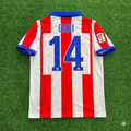 Atlético Madrid Home 2014/15 Retro Kit Jersey – Gabi 14 – Back View
