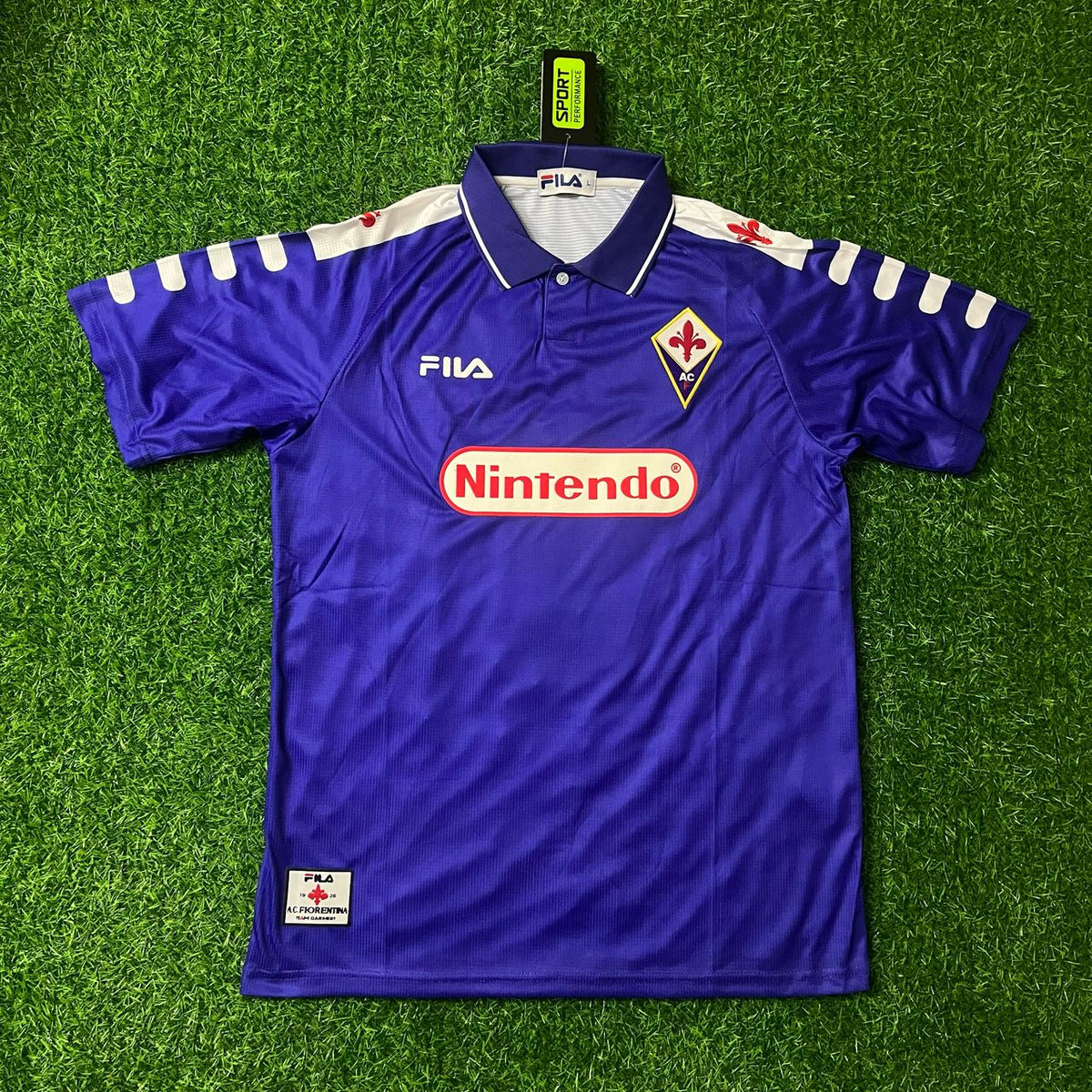 Luca Toni #30 Fiorentina Retro Purple Kit Jersey – 4
