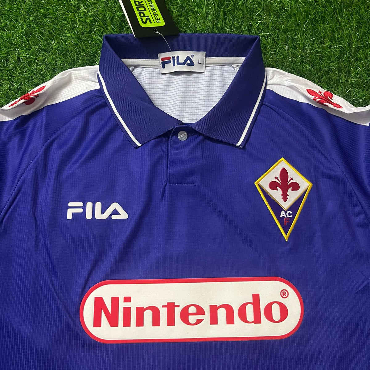 Rui Costa Fiorentina 1998 Retro Purple Kit Jersey – 4