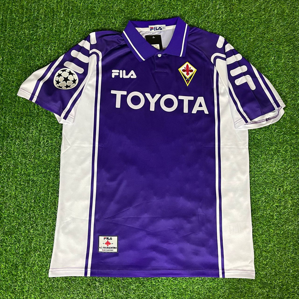 Gabriel Batistuta – Fiorentina 1999/00 Retro Jersey – | | – Front View