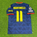 2027 Gabriel Martinelli Arsenal Away Football Jersey Soccer – Back View