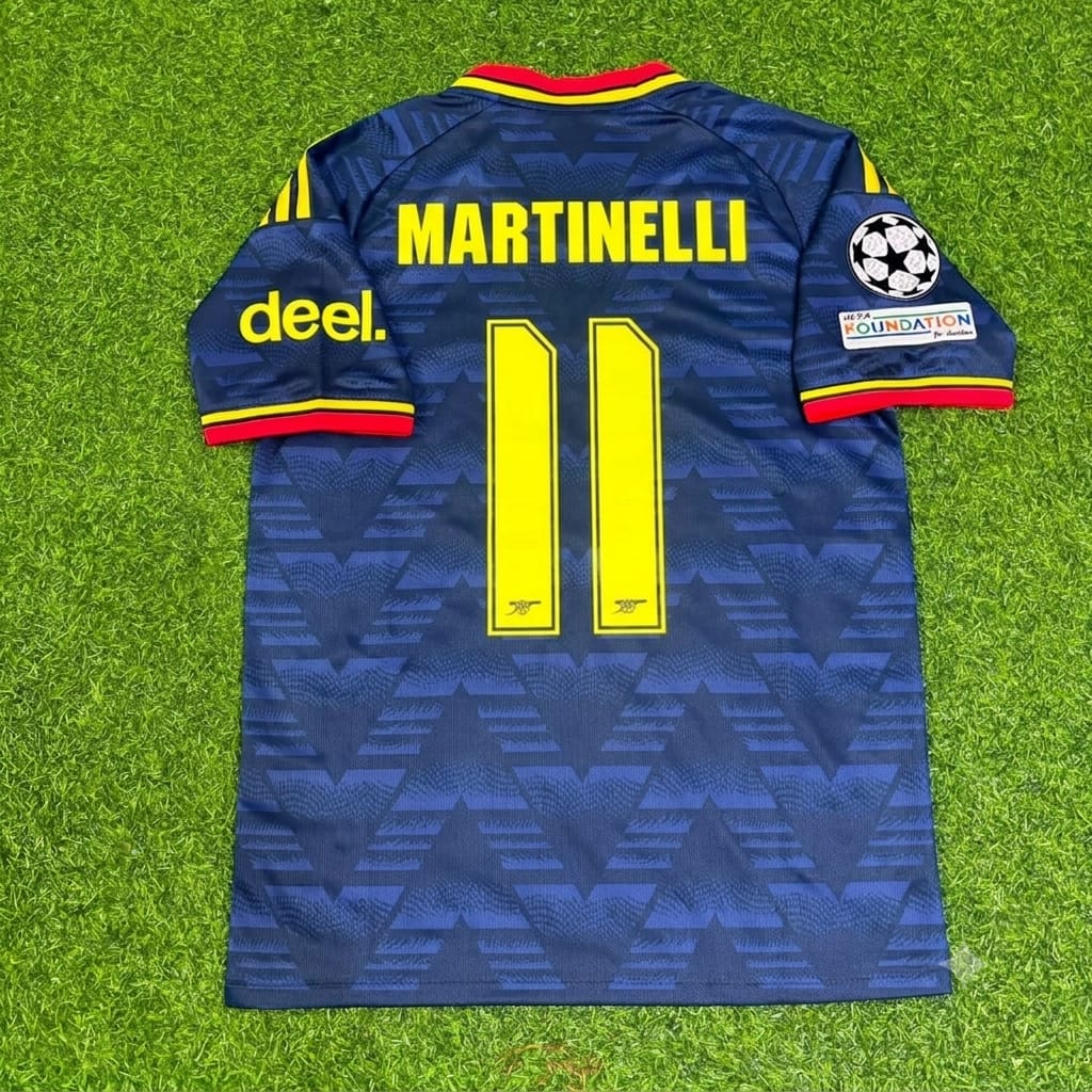 2027 Gabriel Martinelli Arsenal Away Football Jersey Soccer – Back View