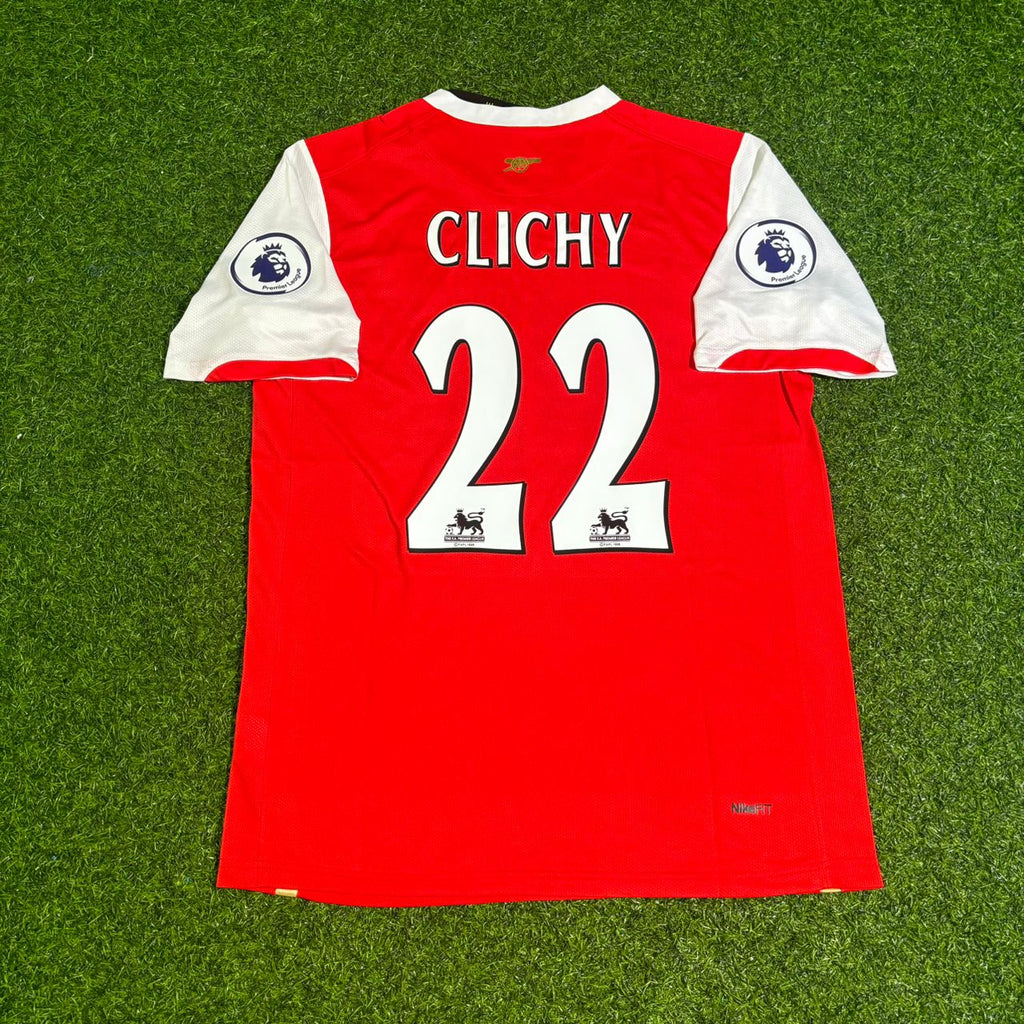 Arsenal 2006-2008 Retro Football Jersey – Gaël Clichy – Back View