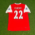 Arsenal 2006-2008 Retro Football Jersey – Gaël Clichy – Back View