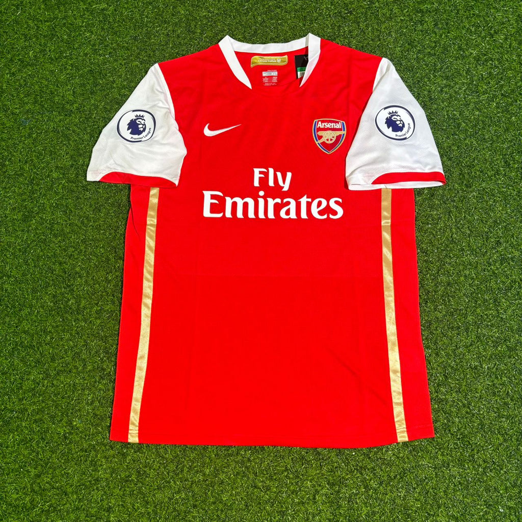 Arsenal 2006-2008 Retro Football Jersey – Gaël Clichy – Front View