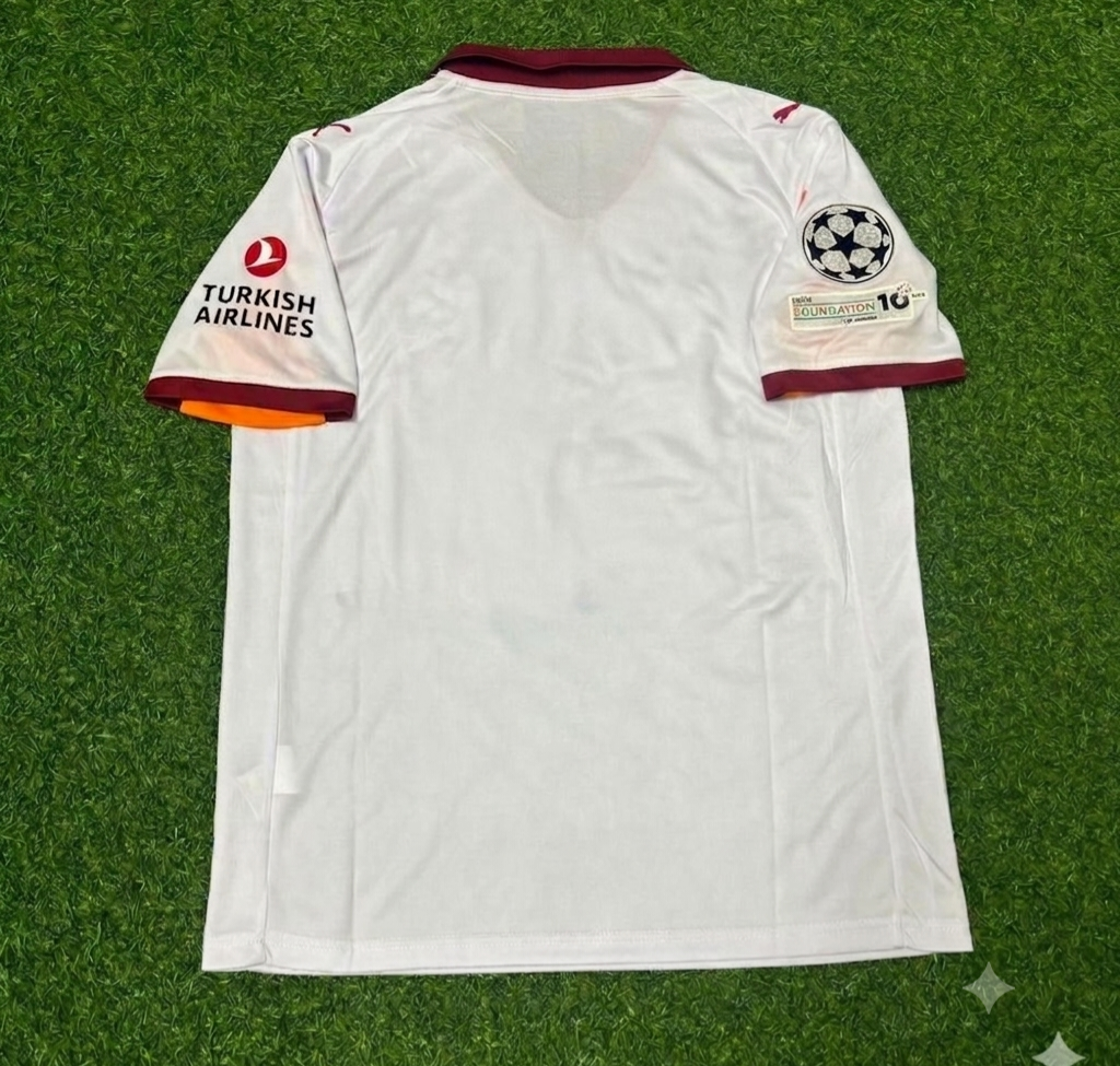 2025/26 Galatasaray Away Champions League Football Jersey – Front View
